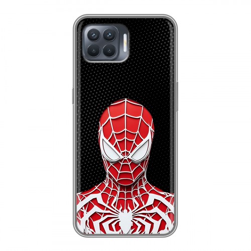 Дизайнерский силиконовый чехол для OPPO Reno4 Lite человек паук spiderman