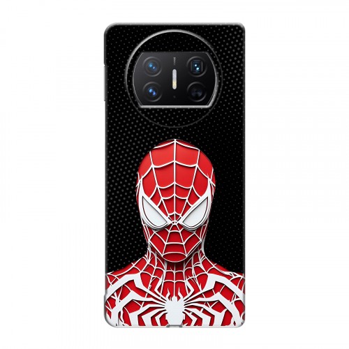 Дизайнерский пластиковый чехол для Huawei Mate X3 человек паук spiderman