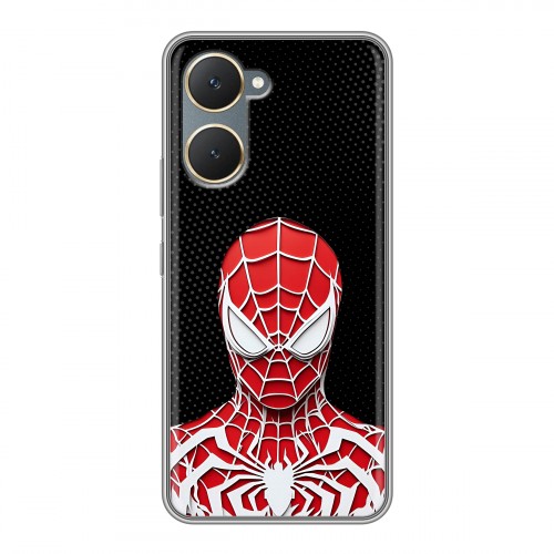 Дизайнерский силиконовый чехол для Vivo Y03 человек паук spiderman