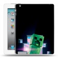 Дизайнерский пластиковый чехол для Ipad 2/3/4 Майнкрафт Minecraft