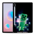 Дизайнерский силиконовый чехол для Samsung Galaxy Tab S6 Майнкрафт Minecraft