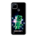 Дизайнерский силиконовый чехол для Realme C21Y Майнкрафт Minecraft