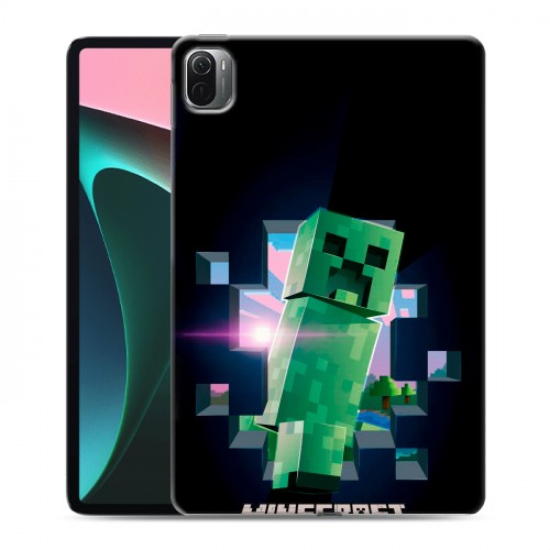 Дизайнерский силиконовый чехол для Xiaomi Pad 5 Майнкрафт Minecraft