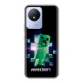 Дизайнерский силиконовый чехол для Vivo Y11 (2023) Майнкрафт Minecraft
