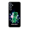 Дизайнерский силиконовый чехол для Samsung Galaxy M35 Майнкрафт Minecraft