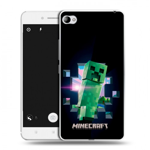 Дизайнерский пластиковый чехол для Lenovo S90 Майнкрафт Minecraft