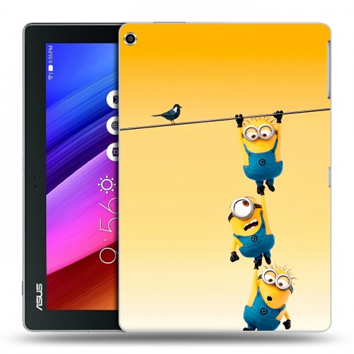 Дизайнерский силиконовый чехол для ASUS ZenPad 10 Миньоны