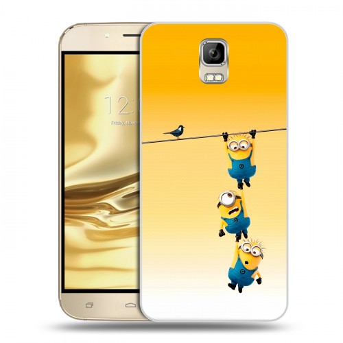 Дизайнерский пластиковый чехол для Umi Rome Миньоны