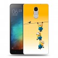 Дизайнерский пластиковый чехол для Xiaomi RedMi Pro Миньоны