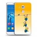Дизайнерский пластиковый чехол для Huawei Nova Plus Миньоны