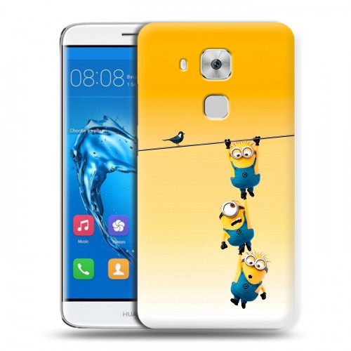 Дизайнерский пластиковый чехол для Huawei Nova Plus Миньоны