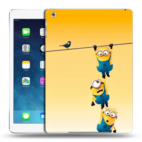 Дизайнерский силиконовый чехол для Ipad (2017) Миньоны