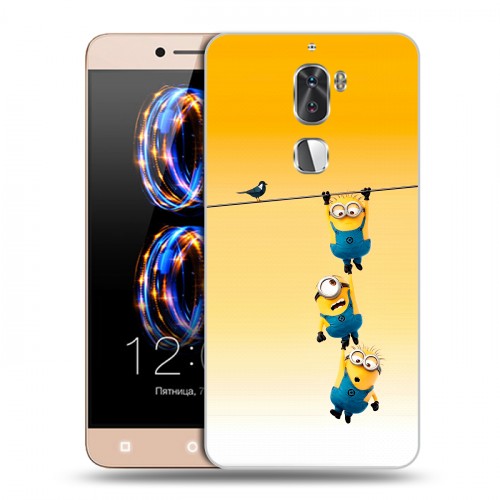 Дизайнерский пластиковый чехол для LeRee Le3 Миньоны