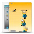 Дизайнерский пластиковый чехол для Ipad 2/3/4 Миньоны