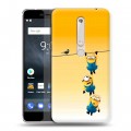 Дизайнерский пластиковый чехол для Nokia 6 (2018) Миньоны