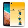 Дизайнерский силиконовый чехол для Xiaomi Mi Pad 4 Миньоны
