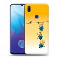 Дизайнерский пластиковый чехол для Vivo V11i Миньоны