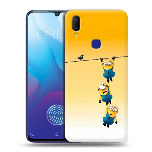 Дизайнерский пластиковый чехол для Vivo V11i Миньоны