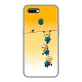 Дизайнерский силиконовый чехол для OPPO AX7 Миньоны