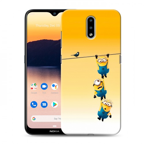 Дизайнерский силиконовый чехол для Nokia 2.3 Миньоны