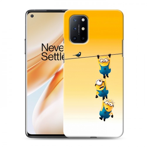 Дизайнерский пластиковый чехол для OnePlus 8T Миньоны