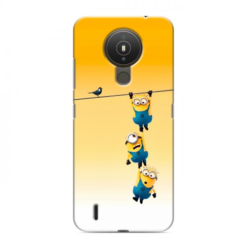 Дизайнерский силиконовый чехол для Nokia 1.4 Миньоны