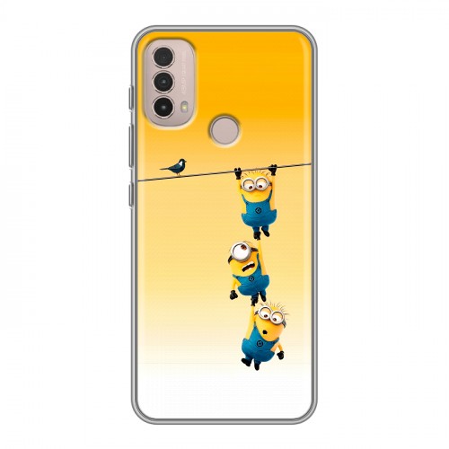 Дизайнерский силиконовый чехол для Lenovo K14 Plus Миньоны