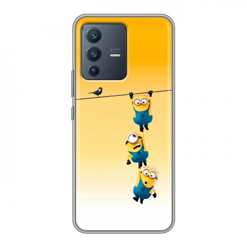 Дизайнерский силиконовый чехол для Vivo V23 Миньоны