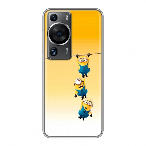 Дизайнерский силиконовый чехол для Huawei P60 Миньоны