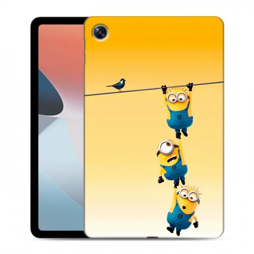 Дизайнерский силиконовый чехол для OPPO Pad Air Миньоны