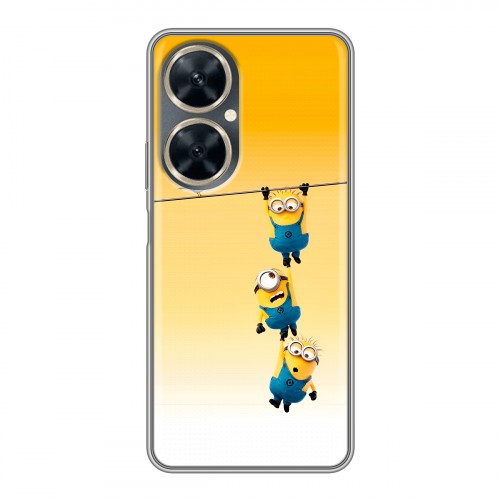 Дизайнерский силиконовый чехол для Huawei Nova 11i Миньоны