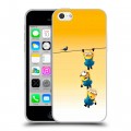 Дизайнерский пластиковый чехол для Iphone 5c Миньоны