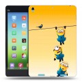Дизайнерский силиконовый чехол для Xiaomi MiPad Миньоны