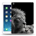 Дизайнерский силиконовый чехол для Ipad Air Лев кошки