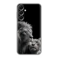 Дизайнерский силиконовый чехол для Samsung Galaxy A16 Лев кошки