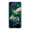Дизайнерский силиконовый чехол для Huawei Mate 60 Цветы и мрамор