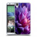 Дизайнерский силиконовый чехол для HTC Desire 820 женский цветы