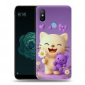 Дизайнерский силиконовый чехол для Xiaomi Mi A2 для девочек