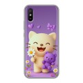 Дизайнерский силиконовый чехол для Xiaomi RedMi 9A для девочек