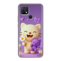 Дизайнерский силиконовый чехол для OPPO A15 для девочек