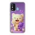 Дизайнерский силиконовый чехол для Itel A27 для девочек