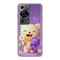 Дизайнерский силиконовый чехол для Huawei P60 для девочек