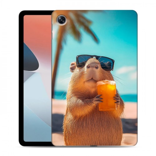 Дизайнерский силиконовый чехол для OPPO Pad Air Капибара