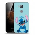 Дизайнерский пластиковый чехол для Huawei G8 Лило и Стич