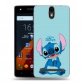 Дизайнерский силиконовый чехол для Wileyfox Storm Лило и Стич
