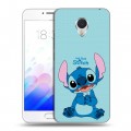 Дизайнерский пластиковый чехол для Meizu M3E Лило и Стич