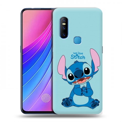 Дизайнерский пластиковый чехол для Vivo V15 Лило и Стич