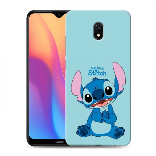 Дизайнерский пластиковый чехол для Xiaomi RedMi 8A Лило и Стич