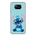 Дизайнерский пластиковый чехол для Xiaomi Poco X3 Лило и Стич