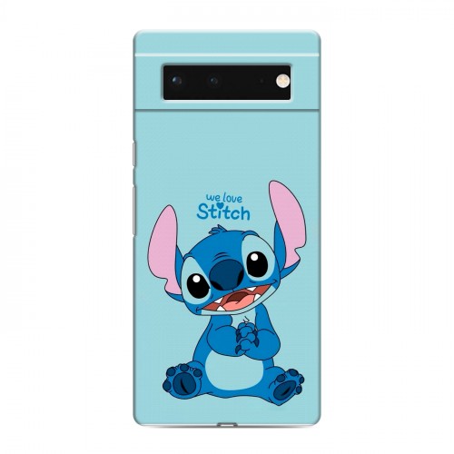 Дизайнерский силиконовый чехол для Google Pixel 6 Лило и Стич